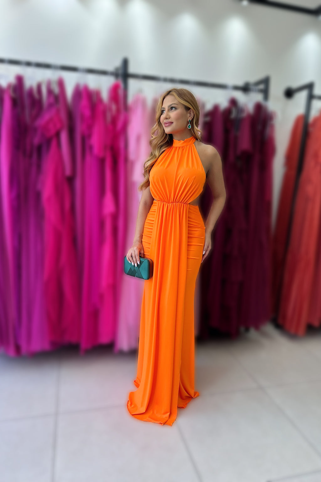 VESTIDO GRÉCIA COSTAS NUA
