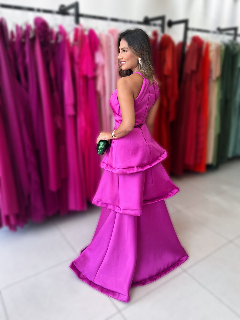 VESTIDO CARMIN