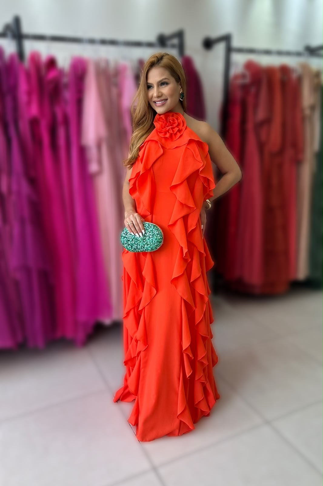 Vestido Margot Flor Removível