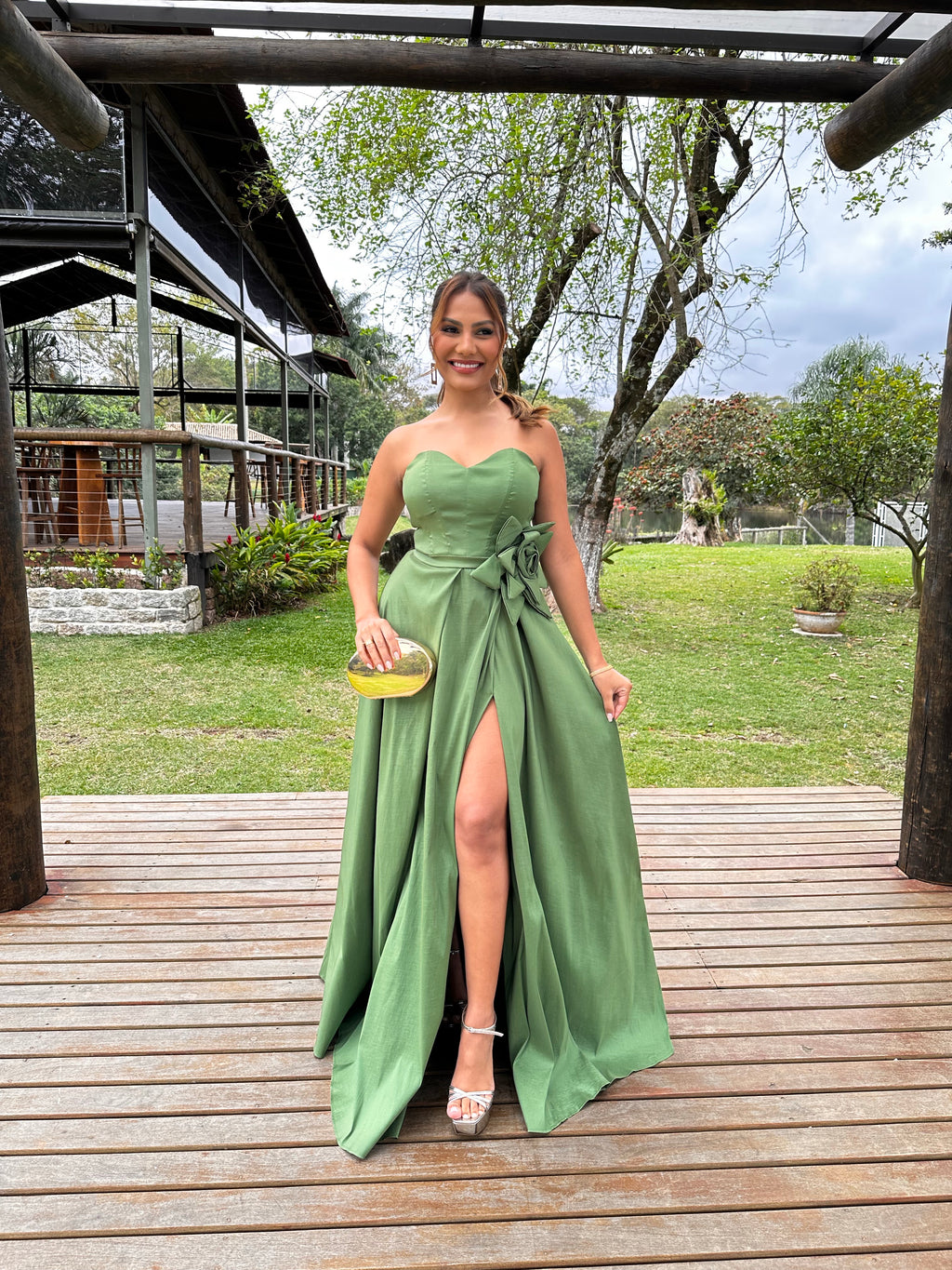 Vestido Montesa Tafetá