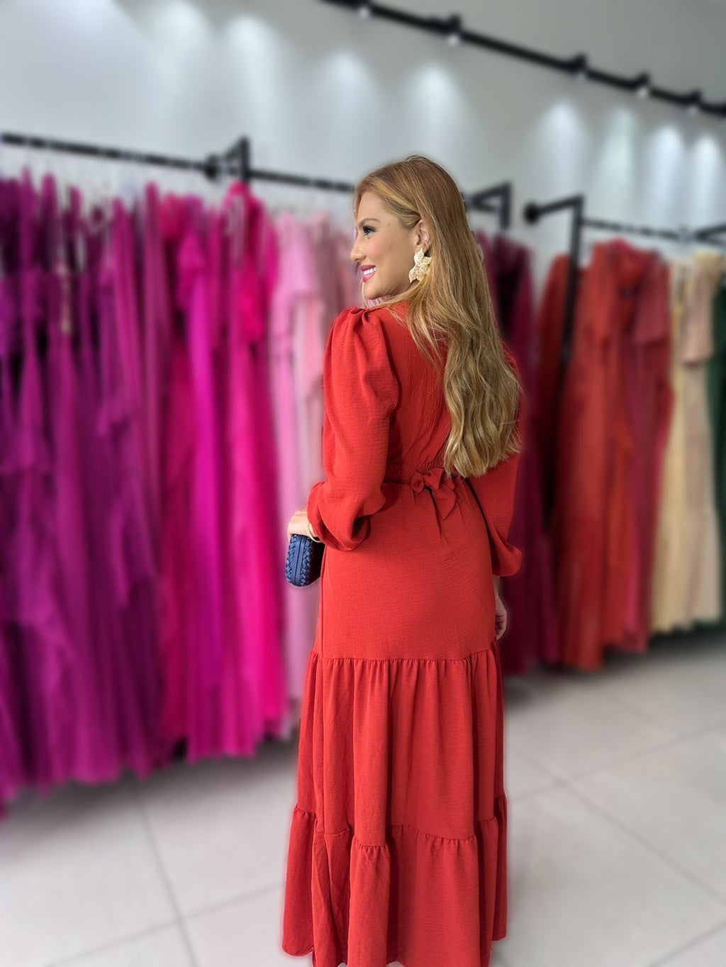 Vestido Longo Social Madalena