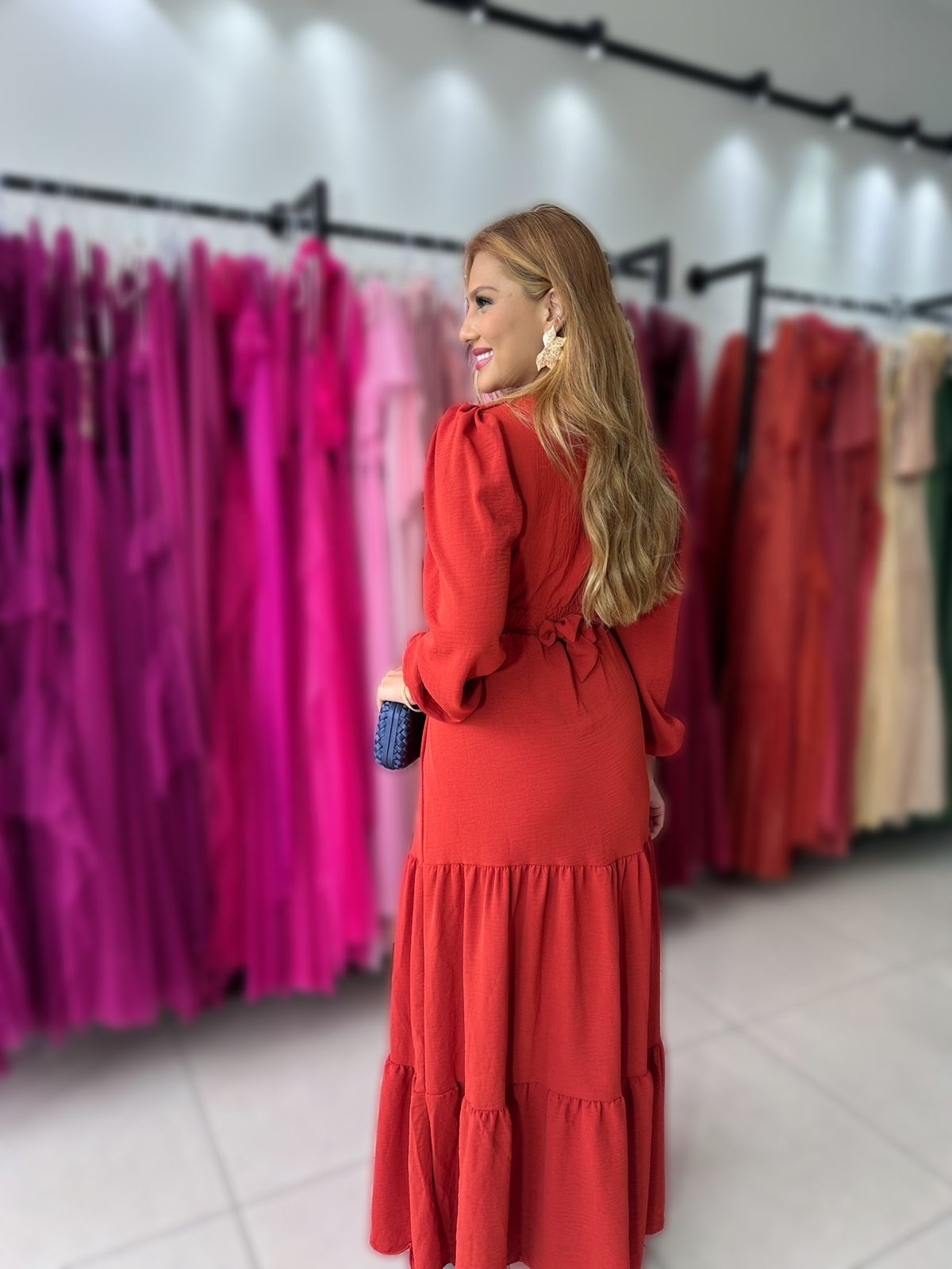 Vestido Longo Social Madalena