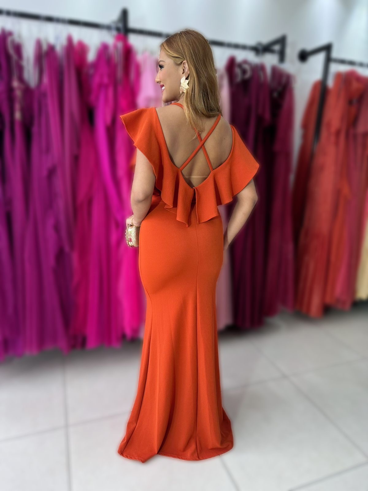 Vestido Longo Sereia Natalí