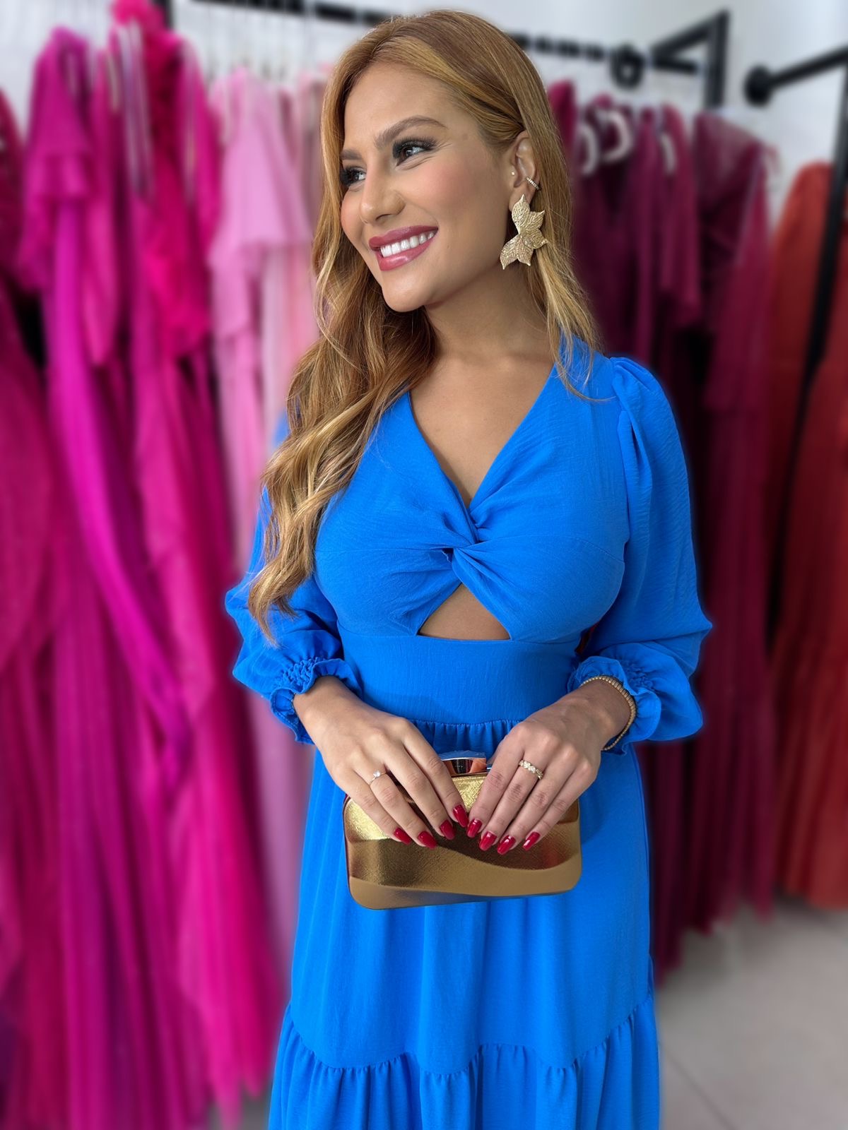 Vestido Longo Social Veronica