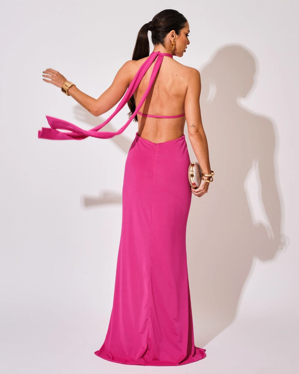 VESTIDO GRÉCIA COSTAS NUA