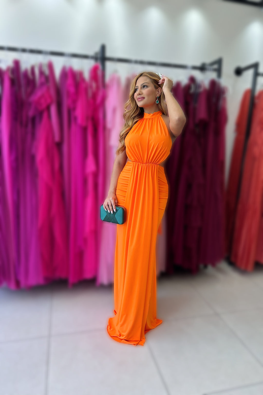 VESTIDO GRÉCIA COSTAS NUA