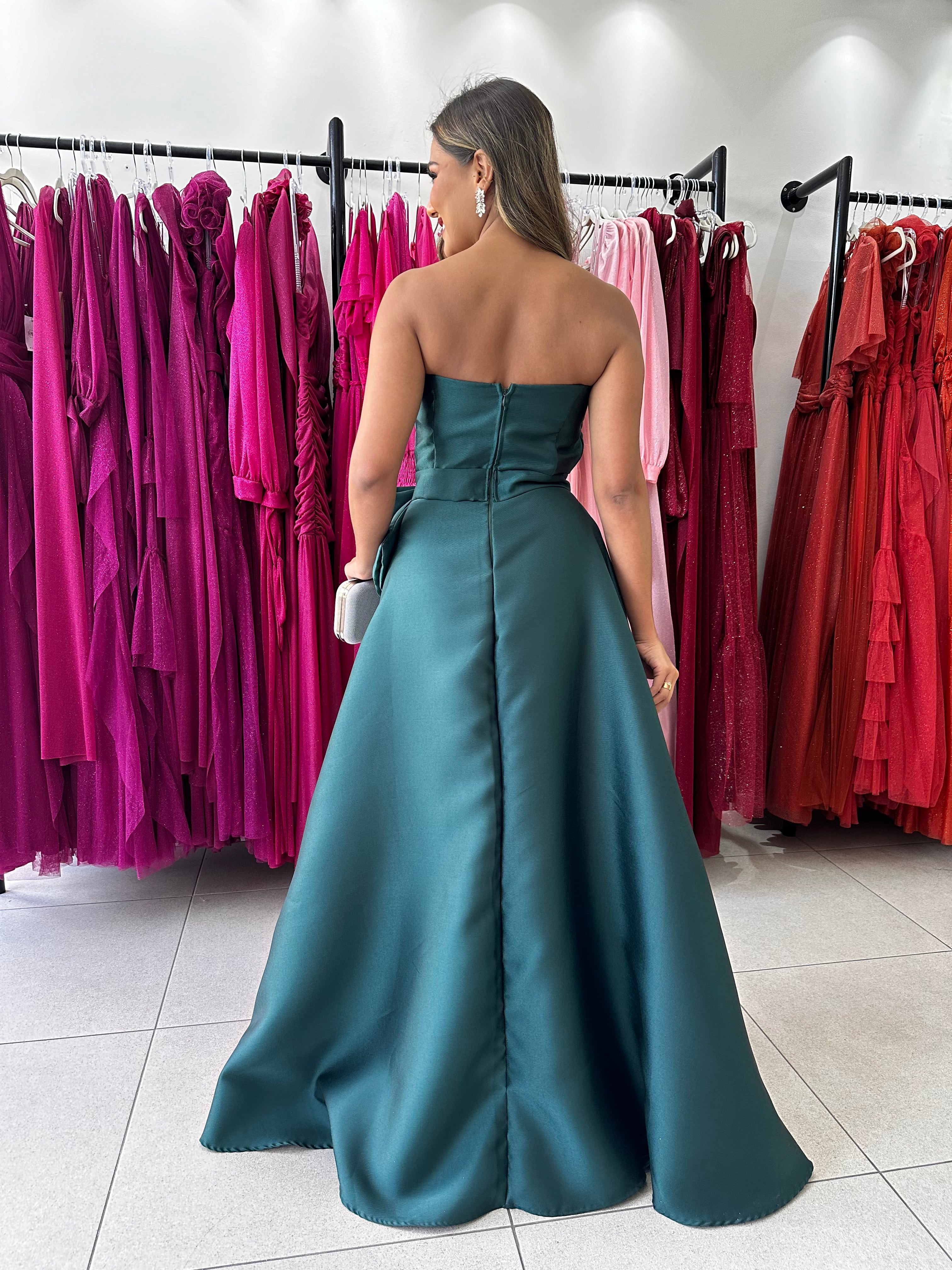 Vestido Ananda Laço Removível