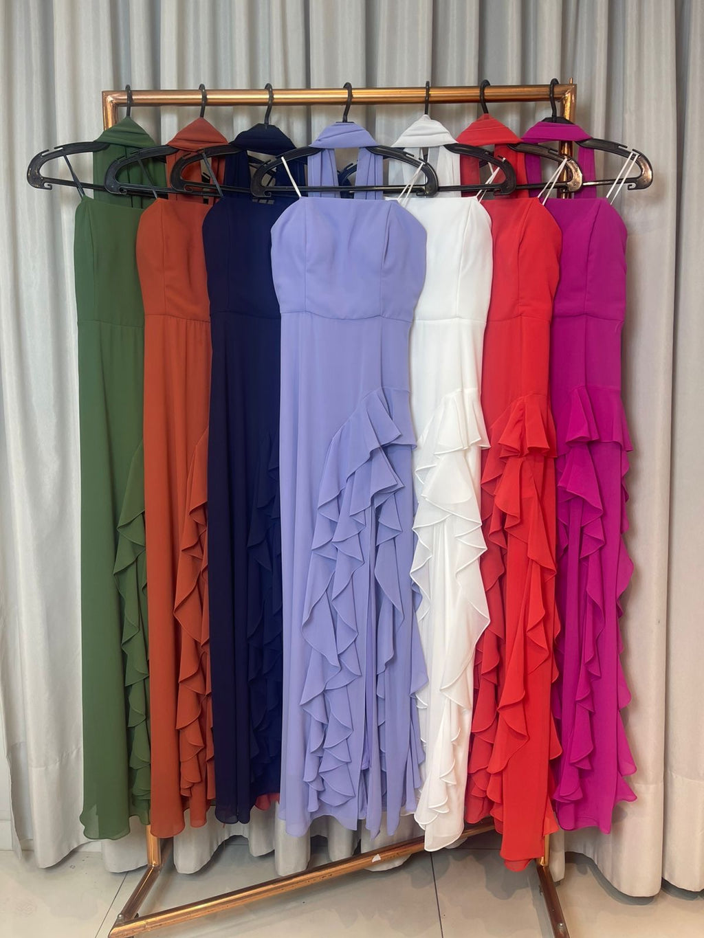 VESTIDO HAVANNA COM ECHARPE