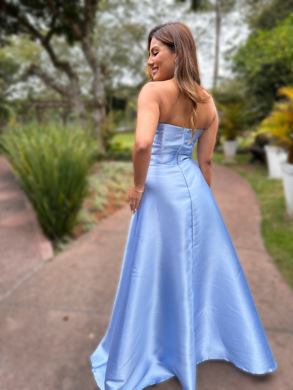 Vestido Ananda Laço Removível