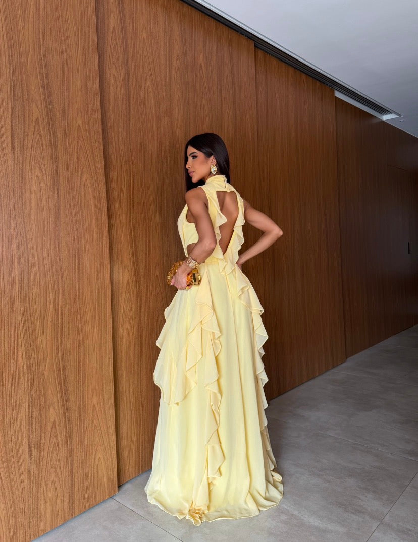 Vestido Mariana Costas Aberta