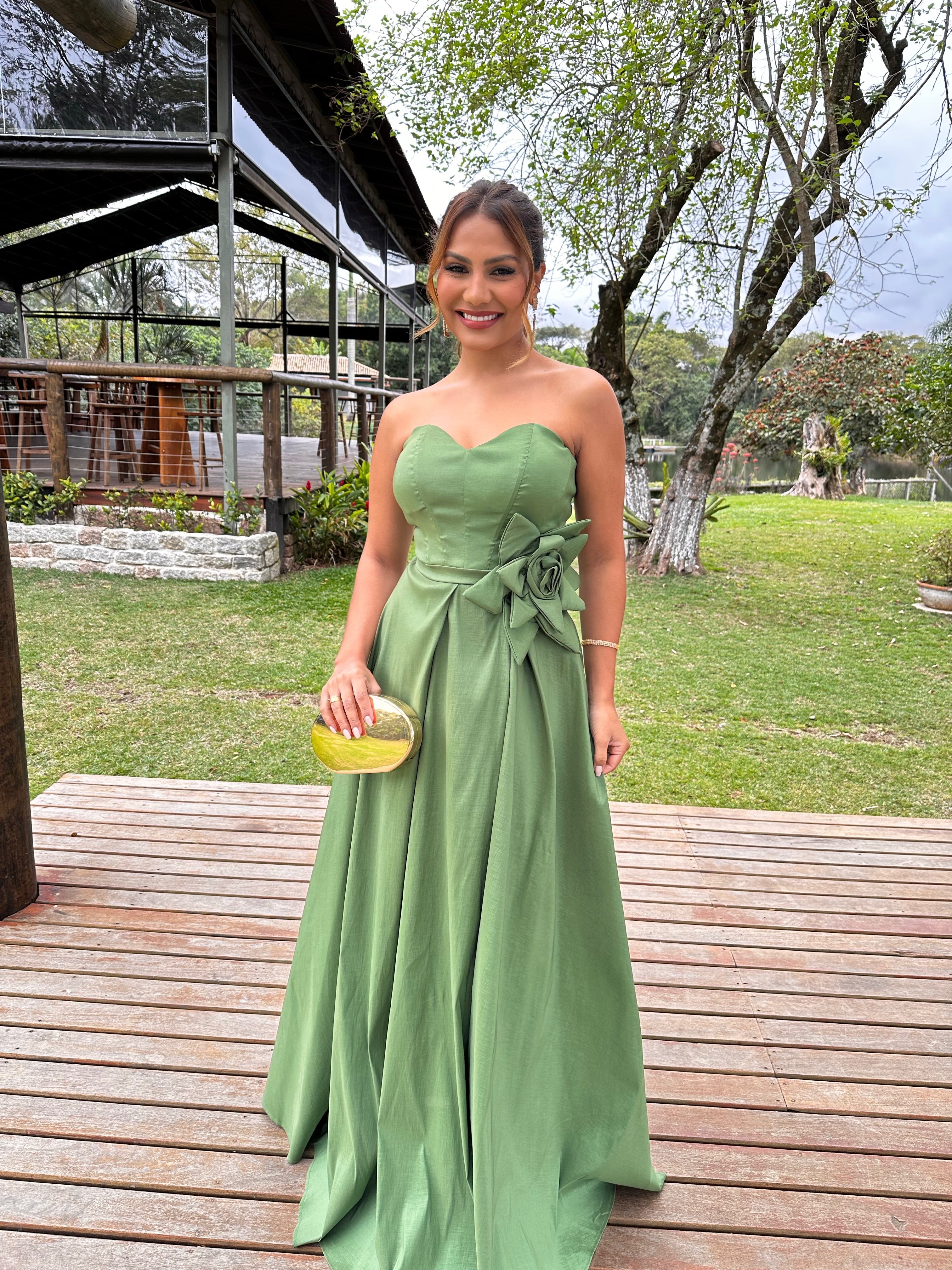 Vestido Montesa Tafetá