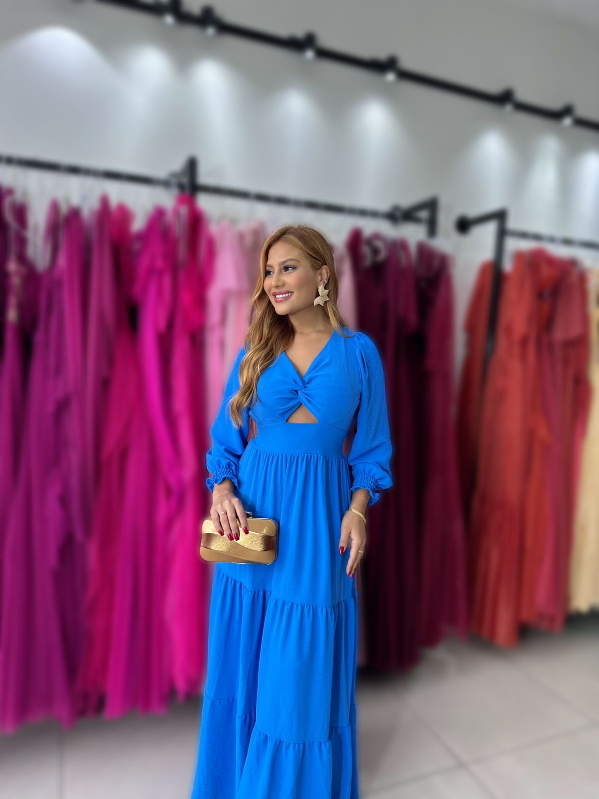 Vestido Longo Social Veronica