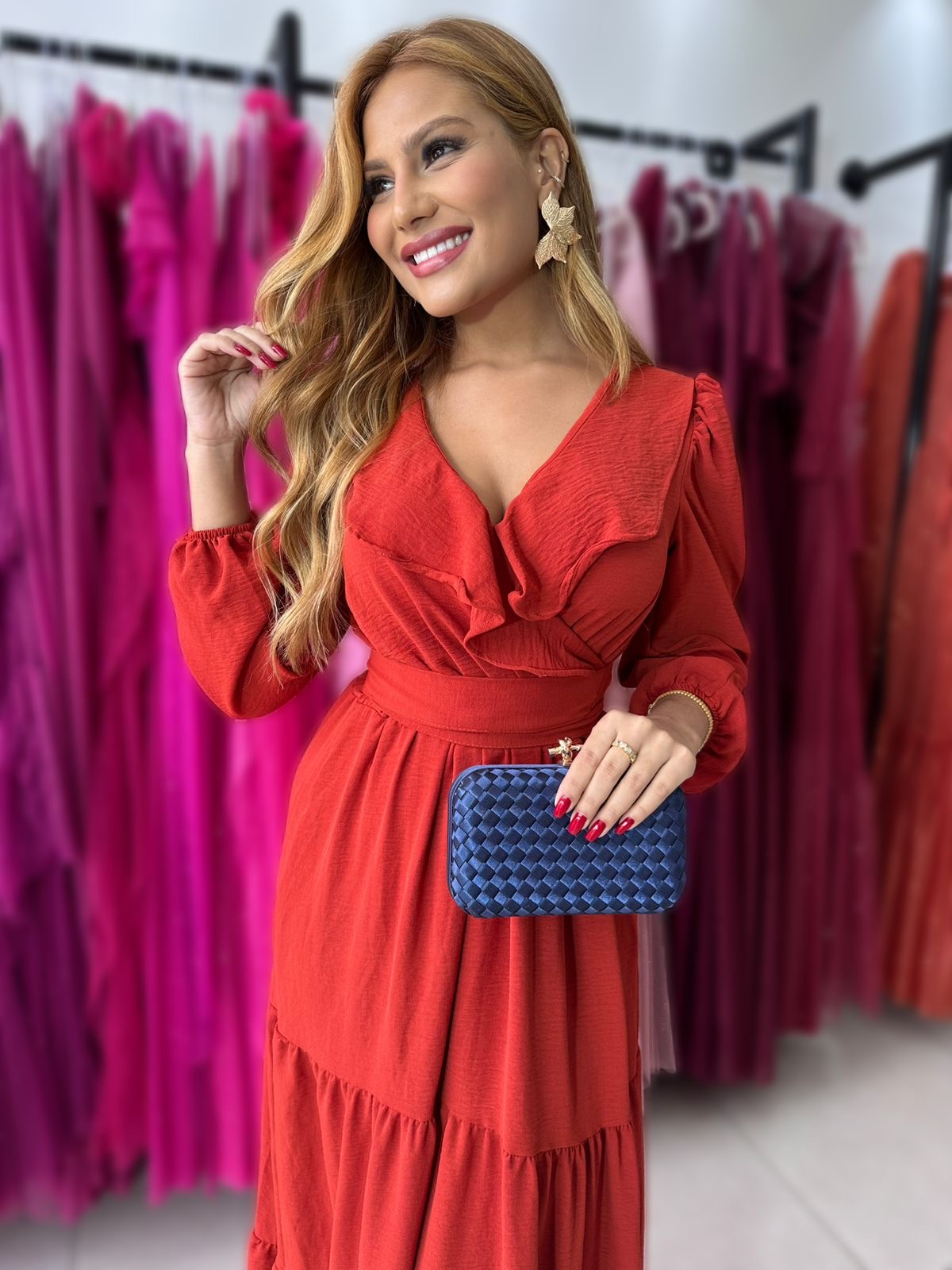 Vestido Longo Social Madalena