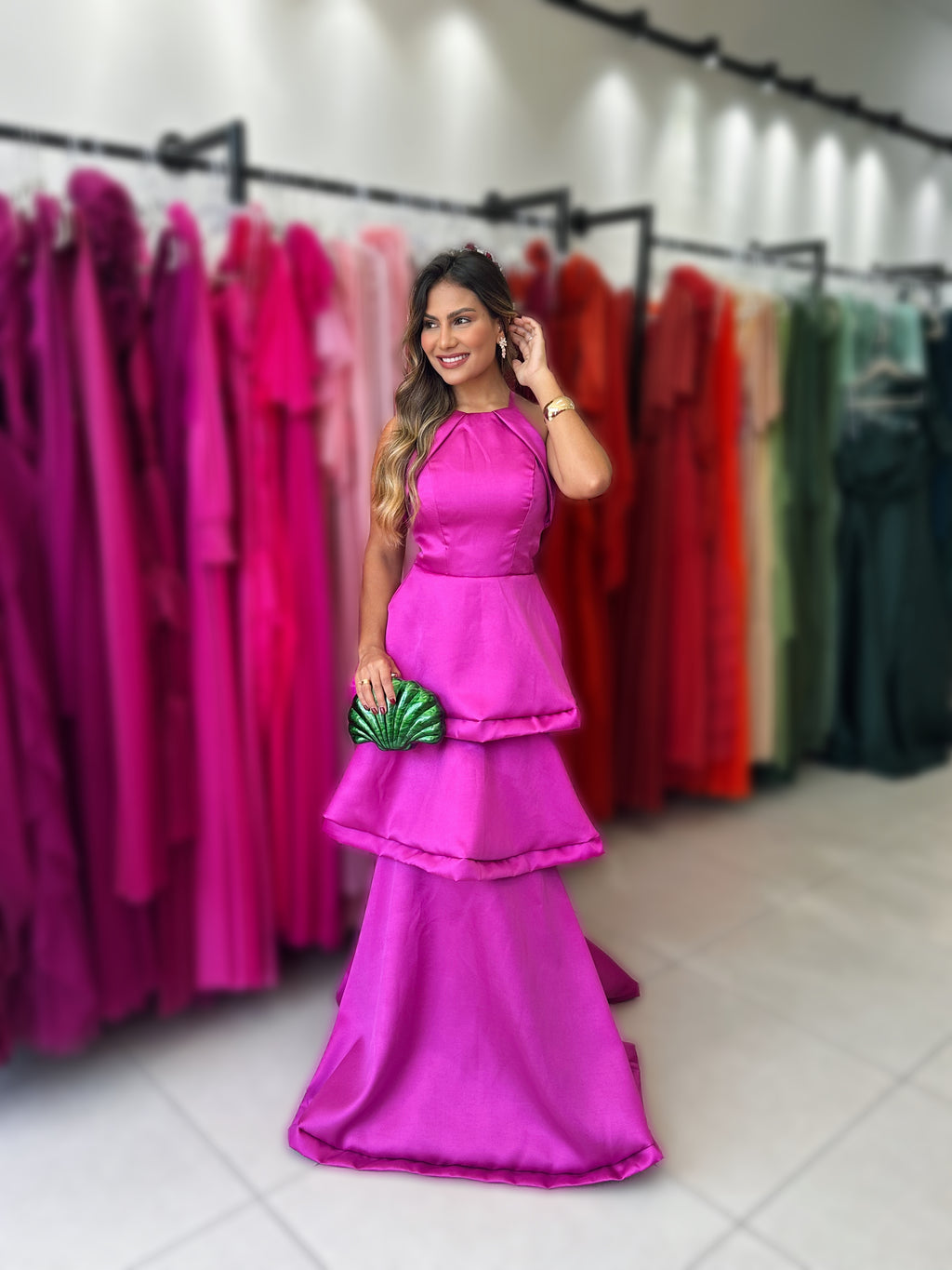 VESTIDO CARMIN