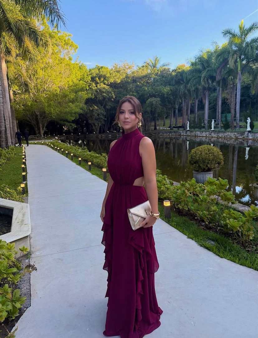 Vestido Mariana Costas Aberta