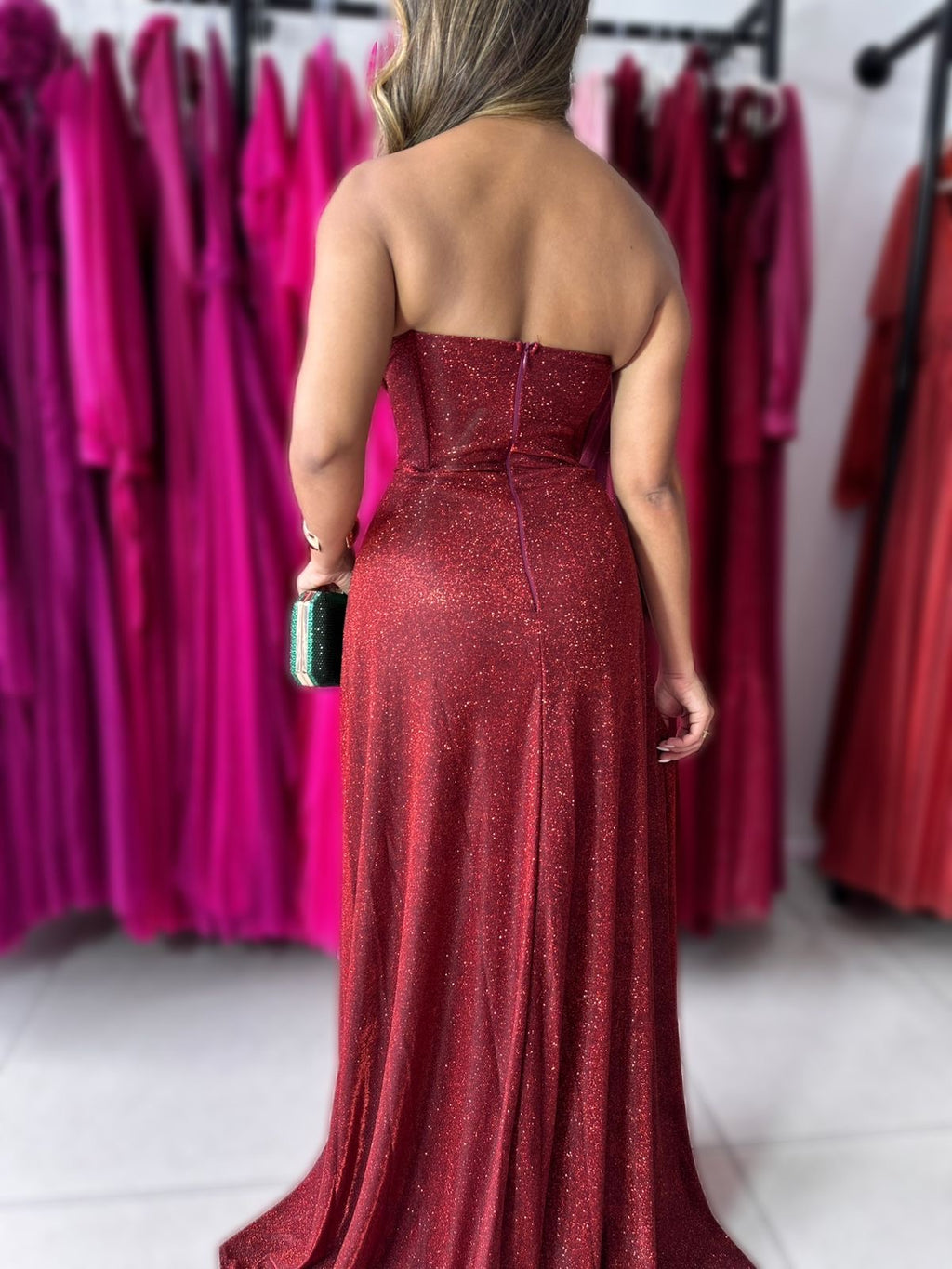 VESTIDO LUREX HOLLYWOOD