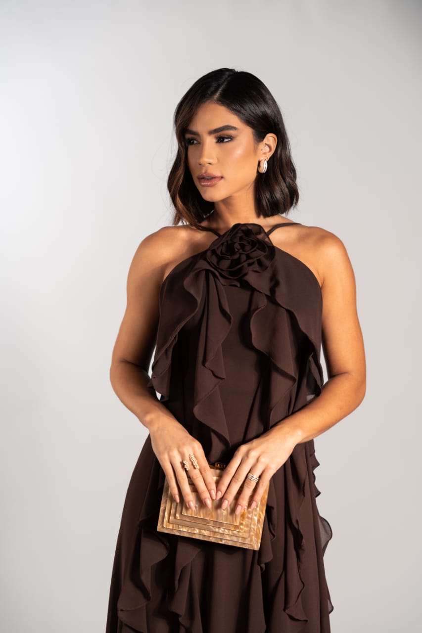 Vestido Margot Flor Removível