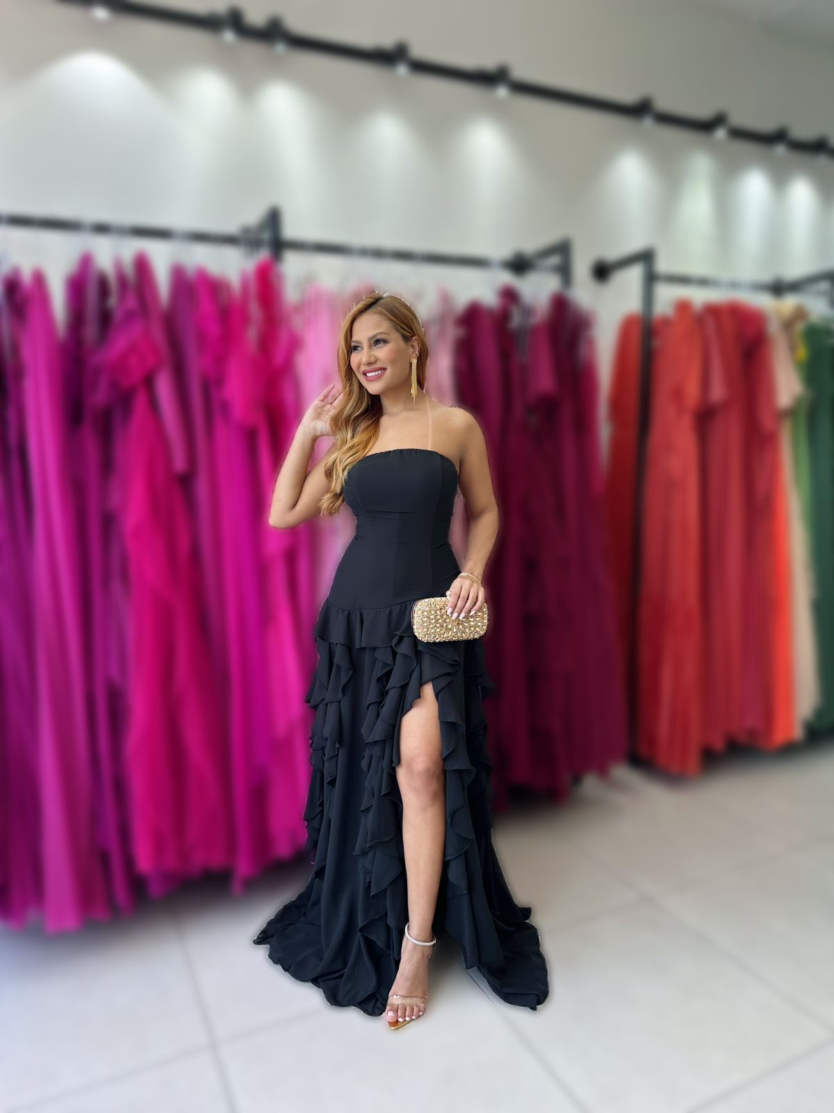 Vestido Carmem Cintura Baixa