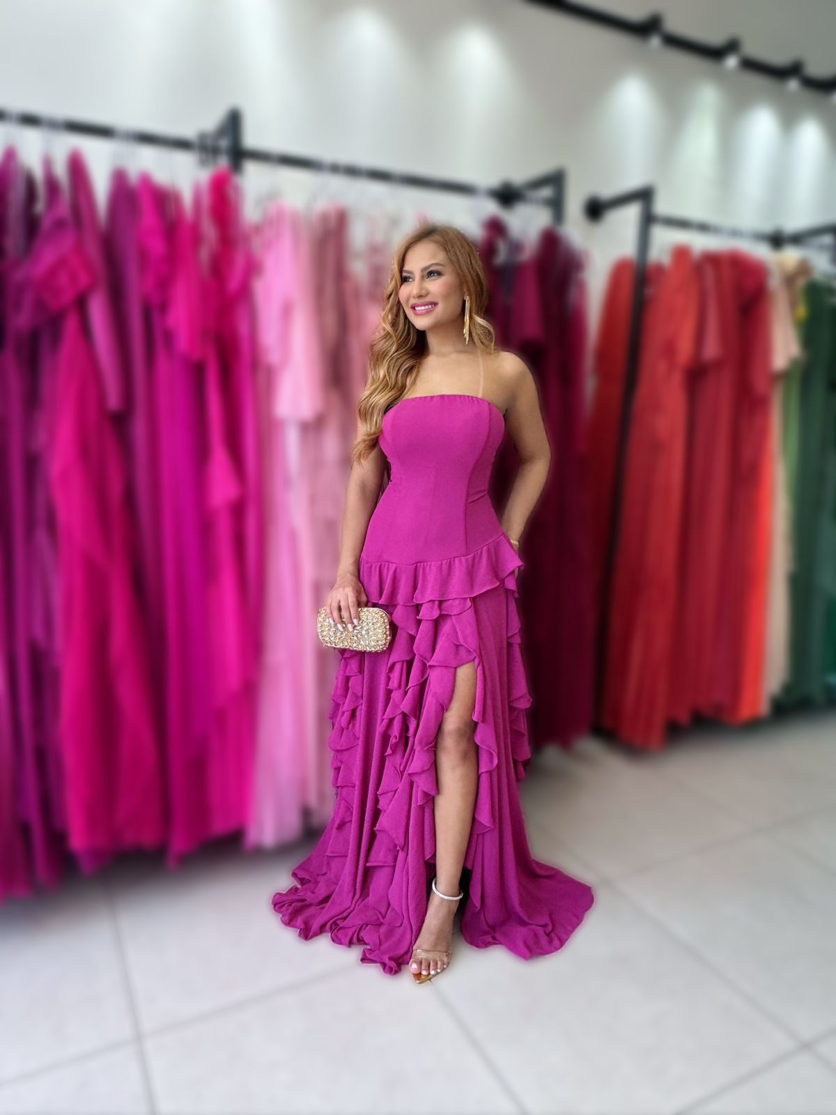 Vestido Carmem Cintura Baixa