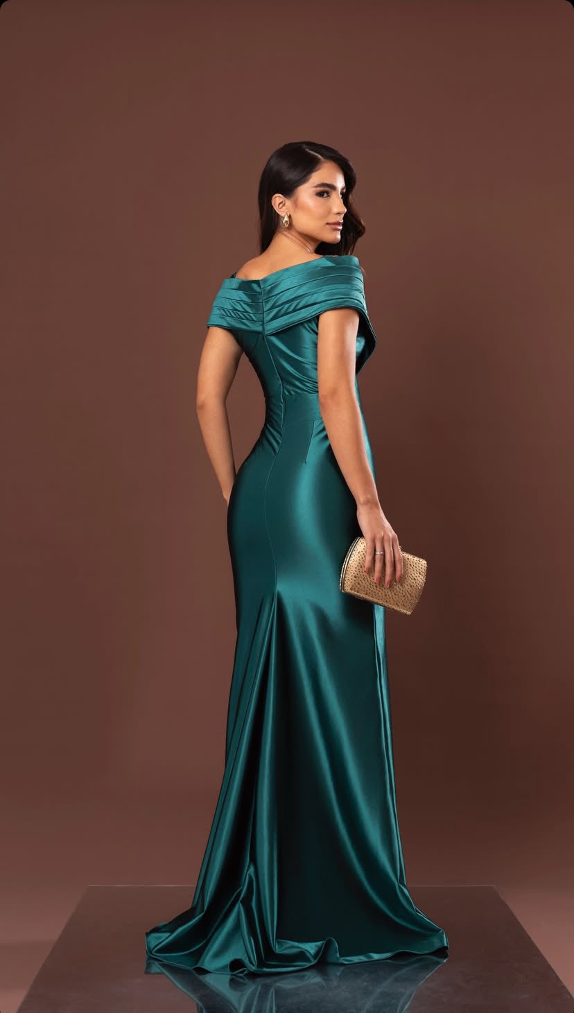 VESTIDO ELKE COM CALDA ATRÁS