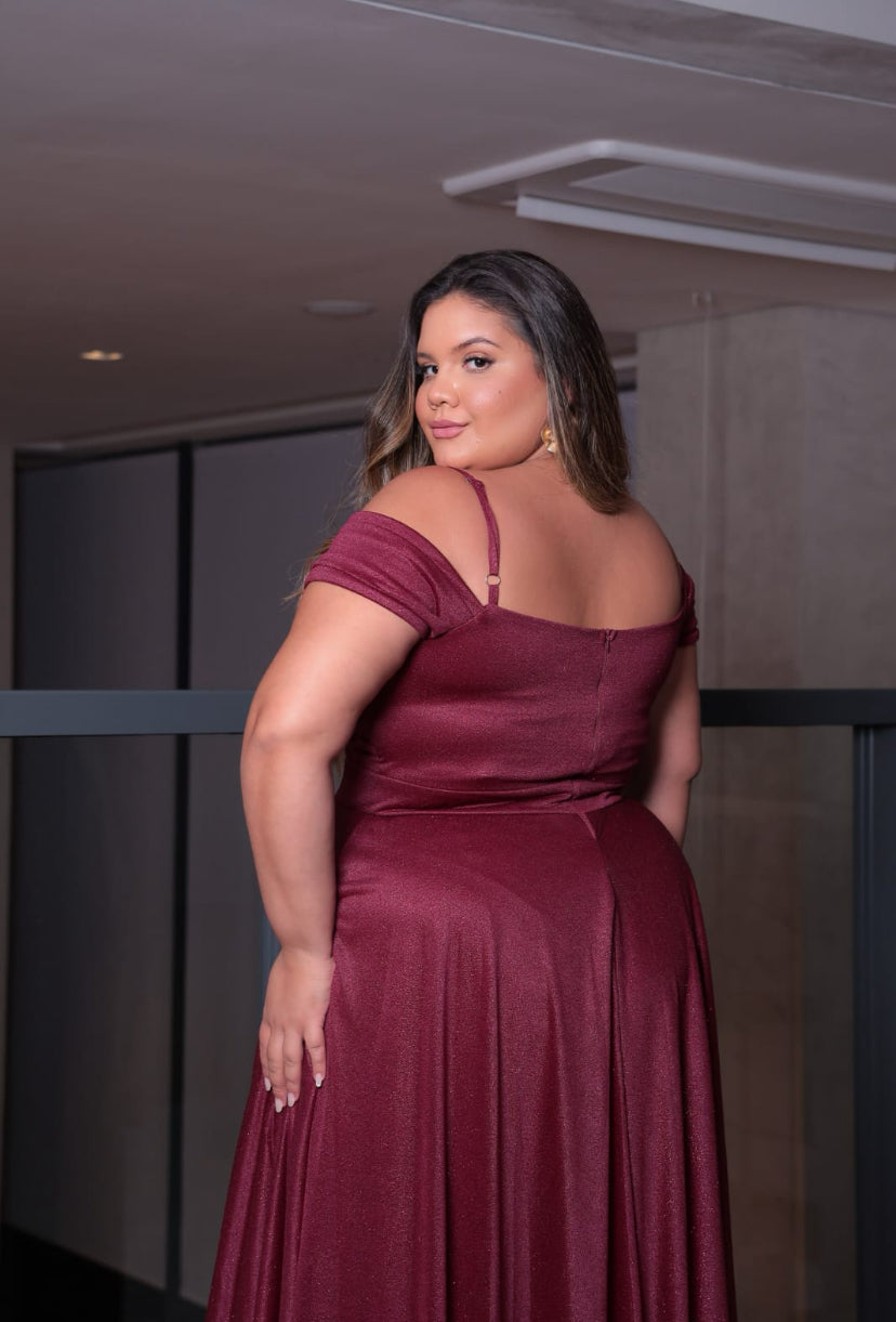 VESTIDO OMBRE PLUS