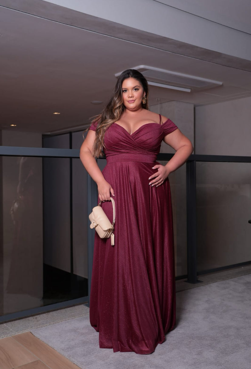 VESTIDO OMBRE PLUS