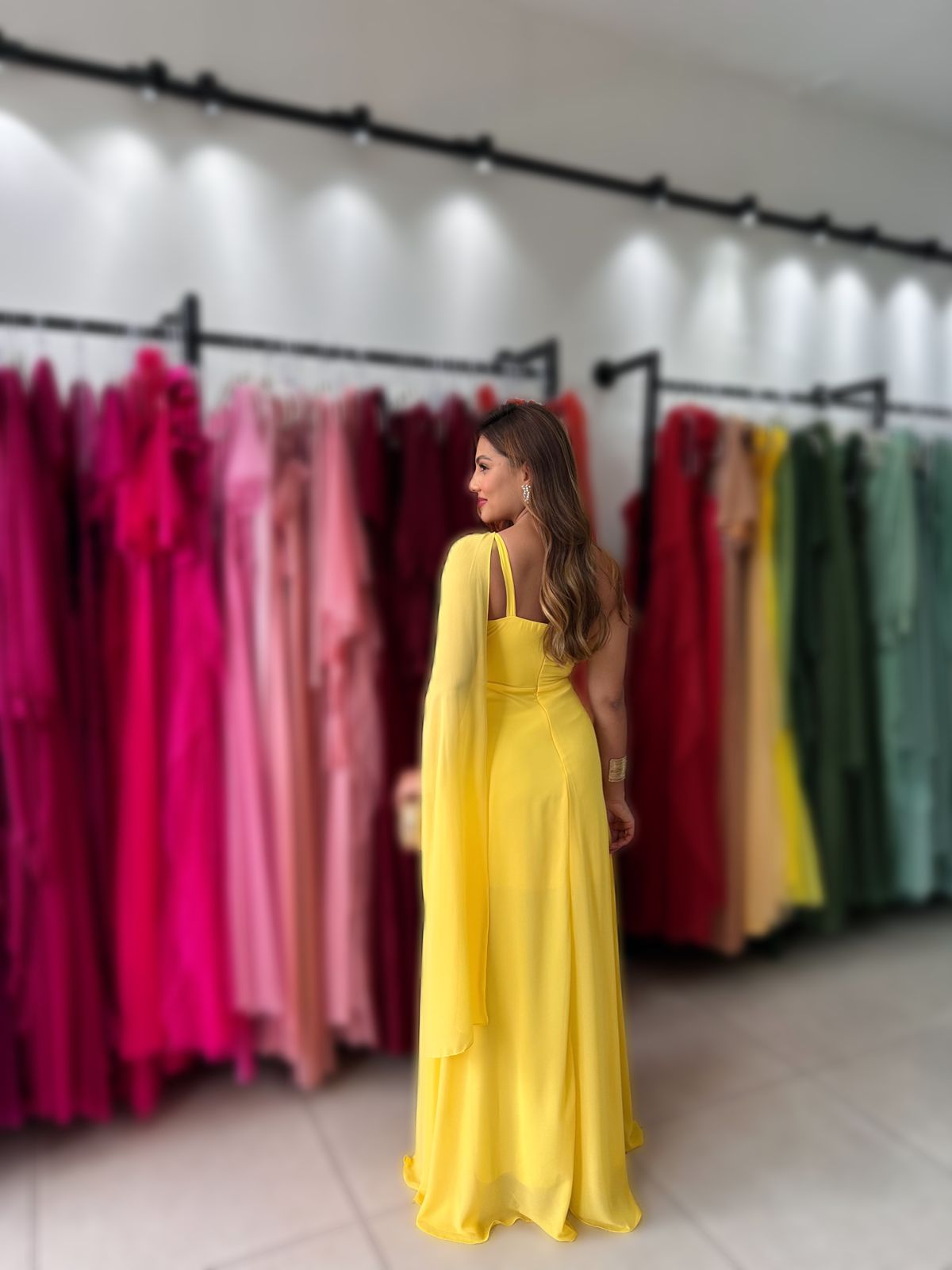 VESTIDO MARGARIDA CHIFFON
