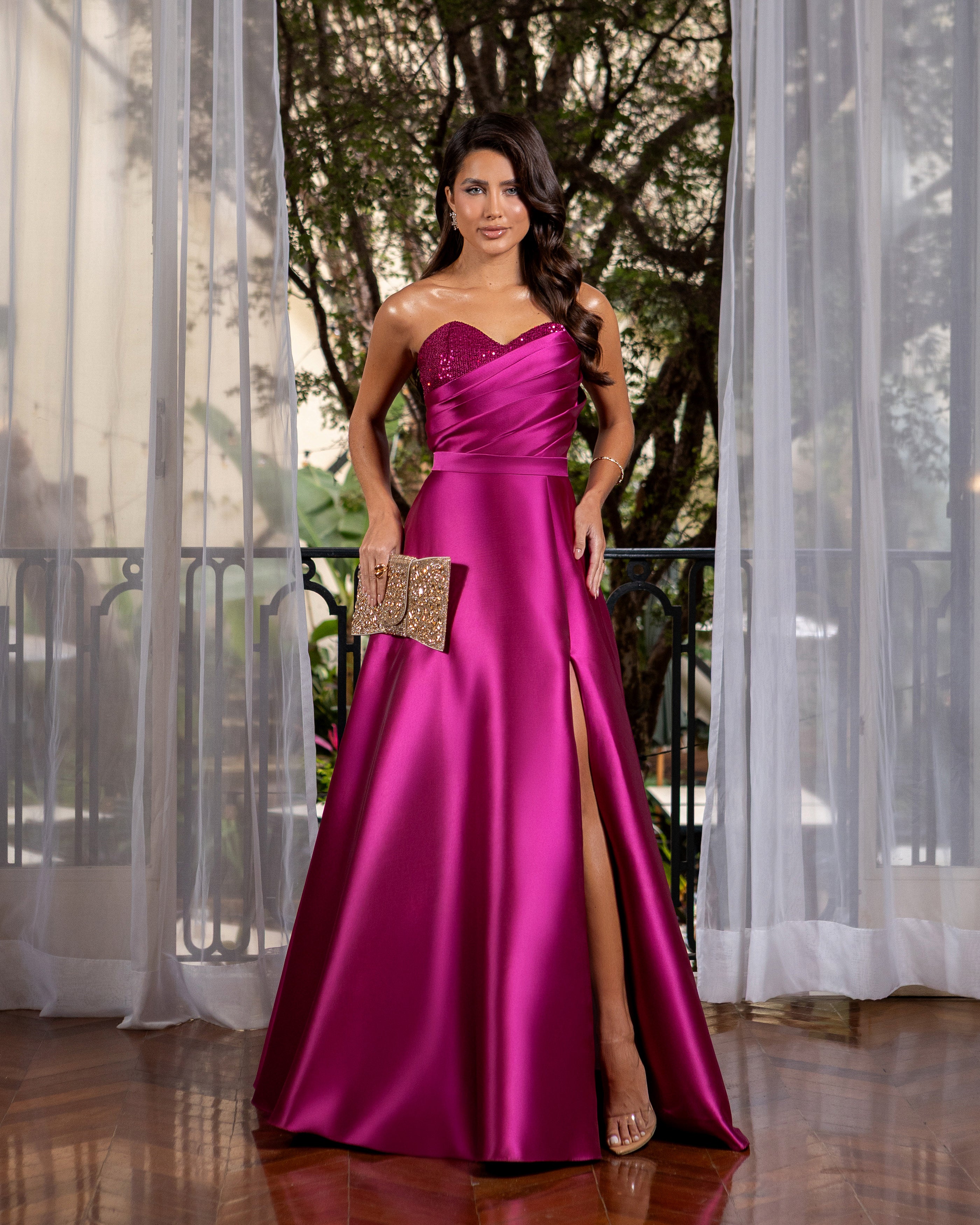 VESTIDO FRANÇA Busto Paetê