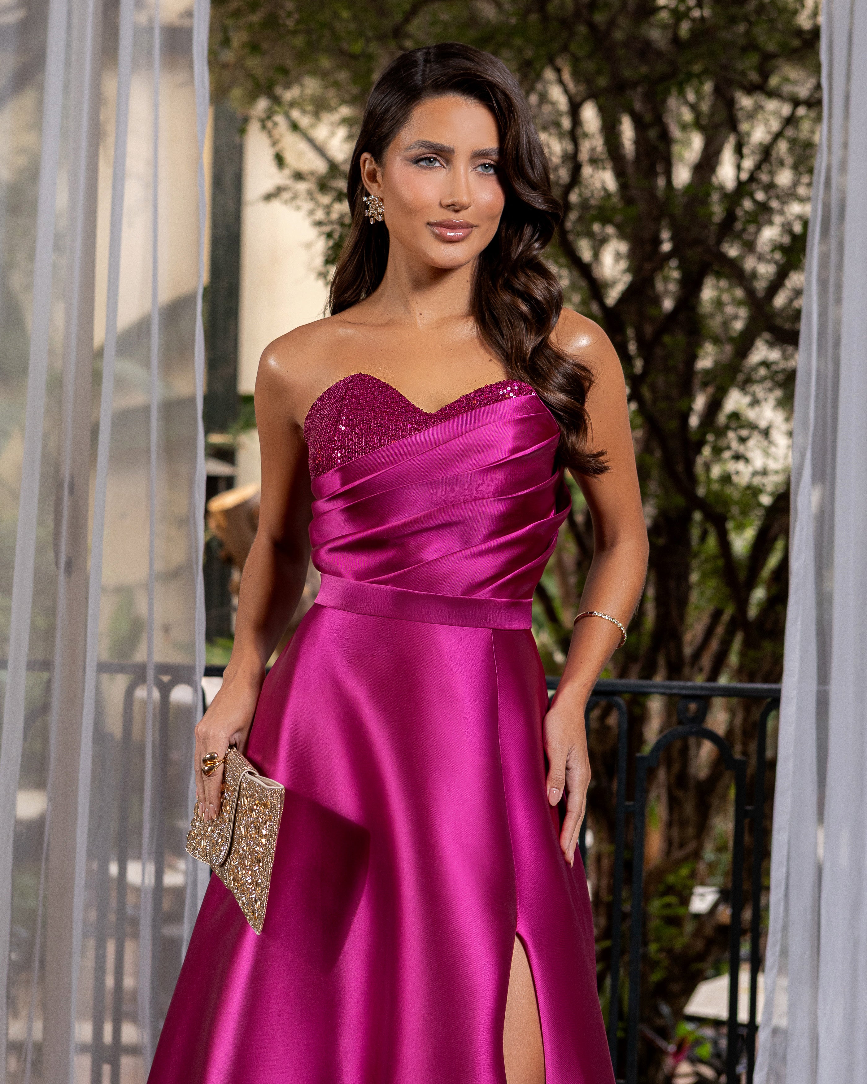 VESTIDO FRANÇA Busto Paetê