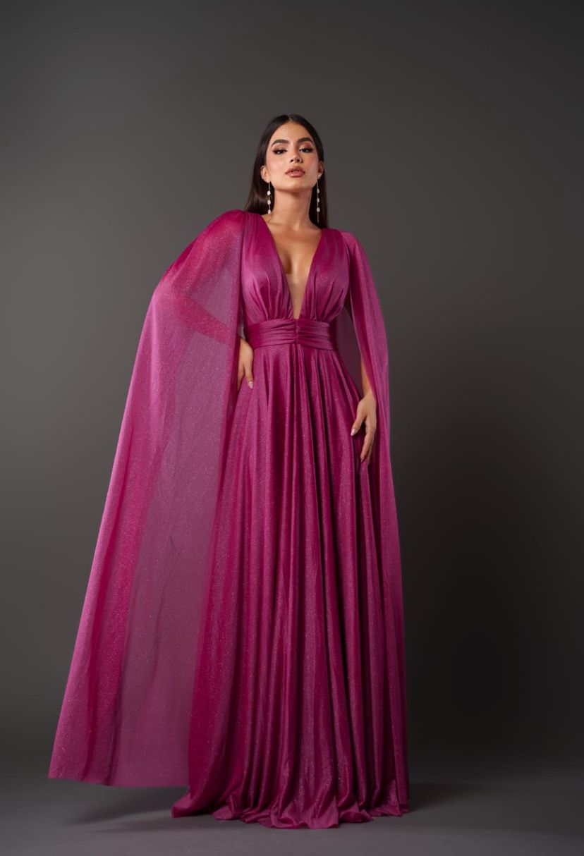 VESTIDO SAFIRA CAPA