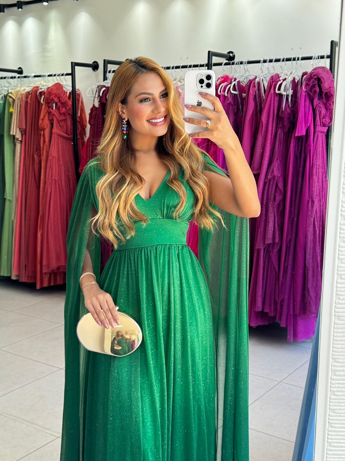 VESTIDO XANTHE COM CAPA