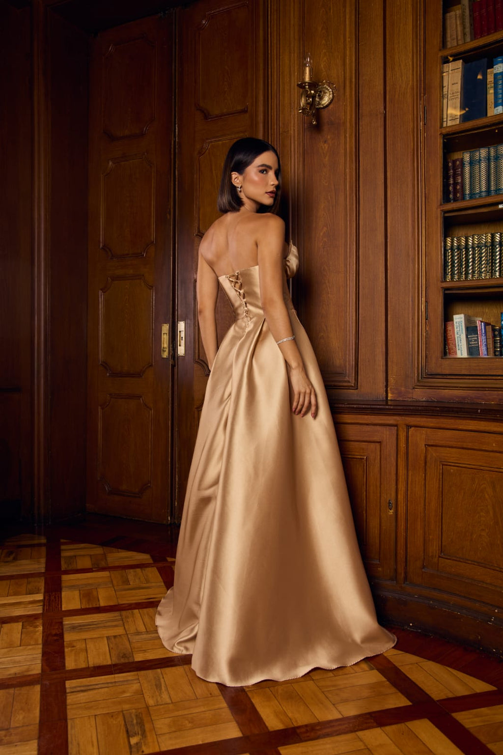 VESTIDO LUANA DOURADO