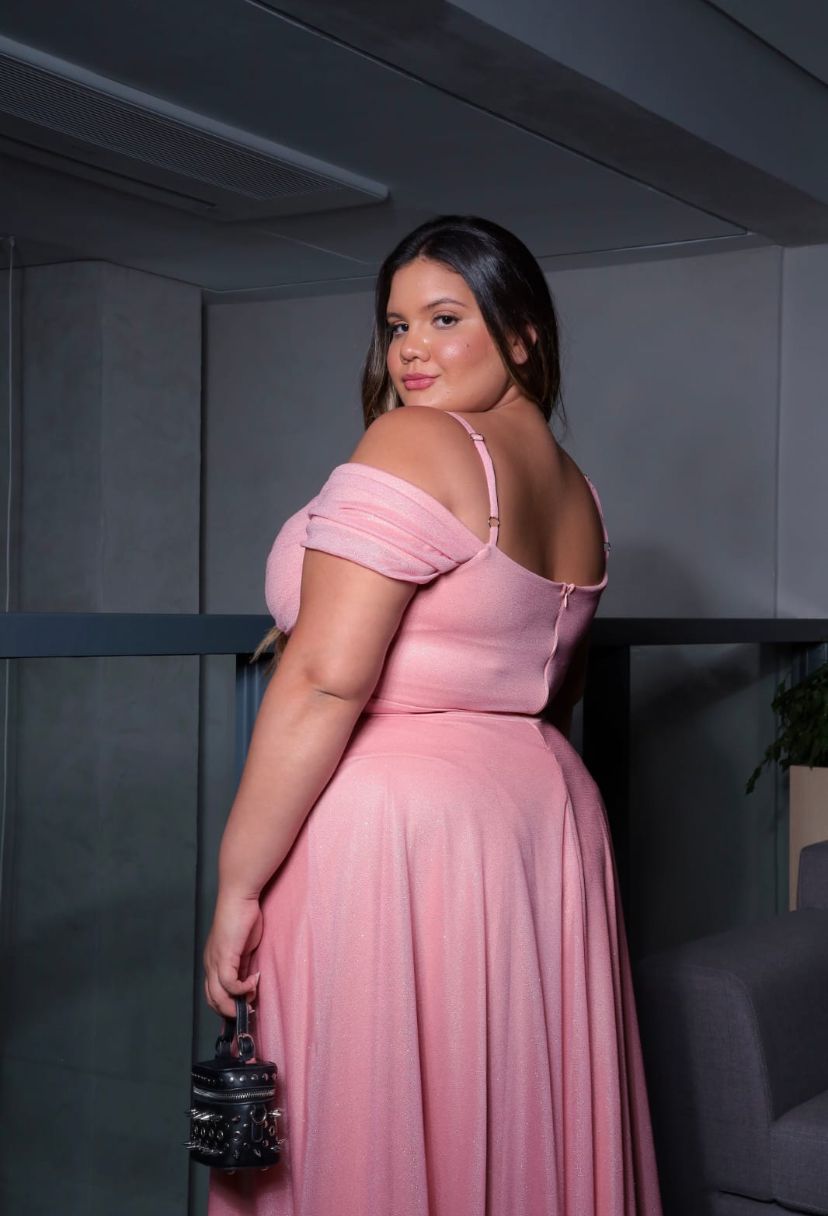 VESTIDO OMBRE PLUS