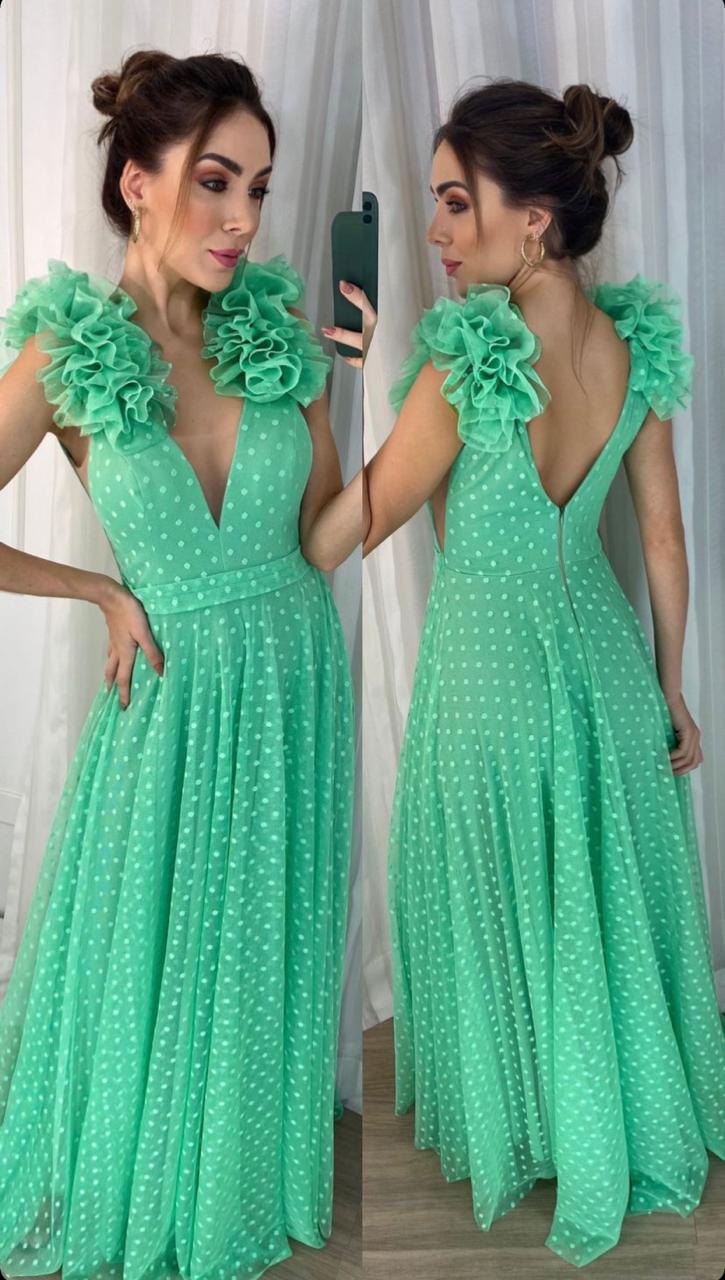 Vestido Pompom