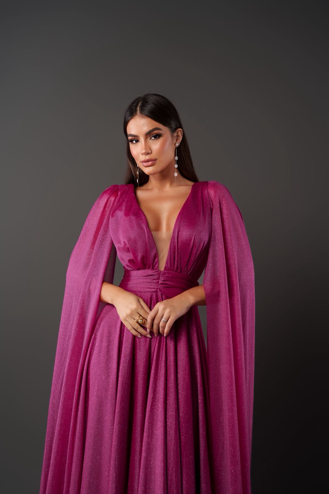 VESTIDO SAFIRA CAPA