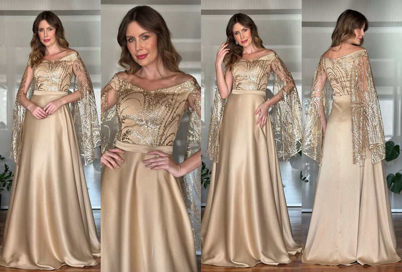 VESTIDO TOPÁZIO