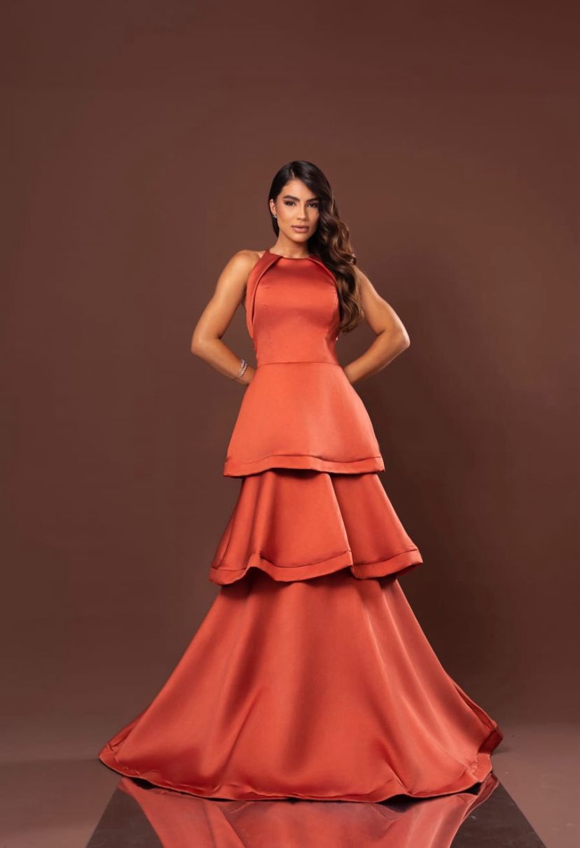 VESTIDO CARMIN