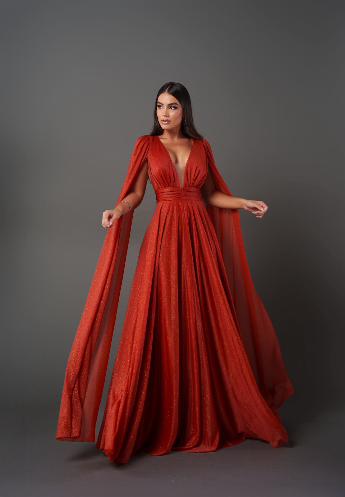 VESTIDO SAFIRA CAPA
