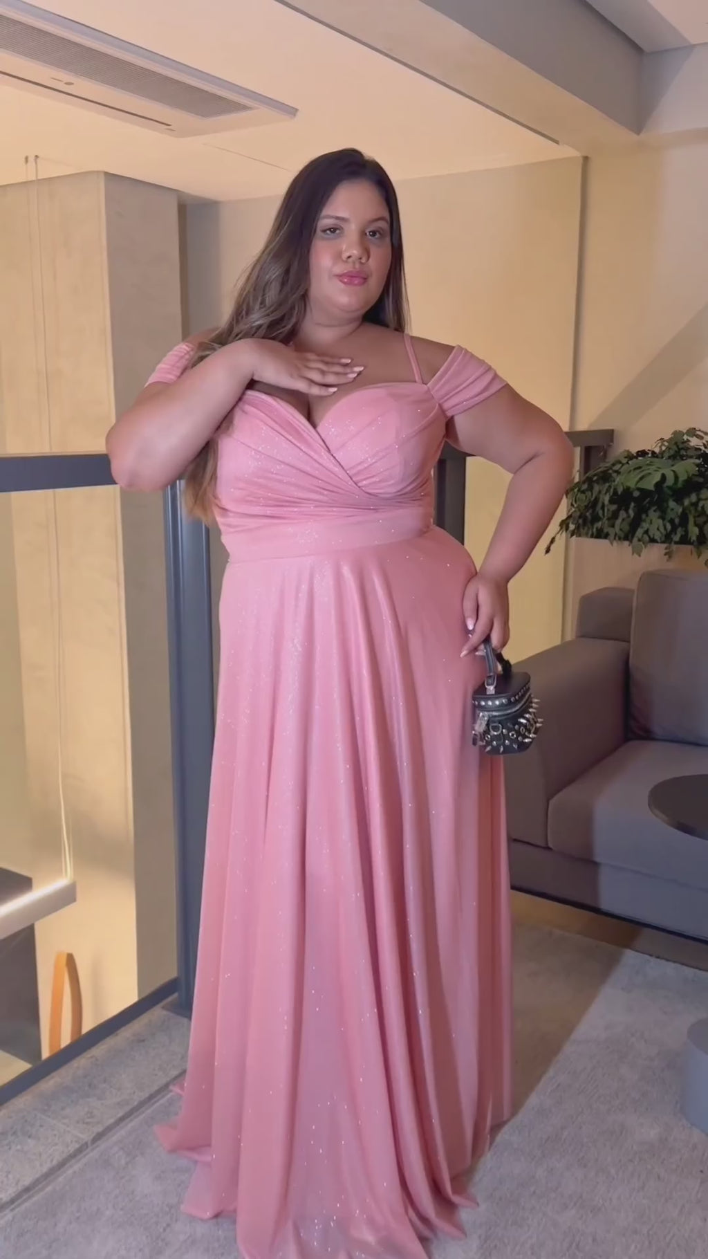 VESTIDO OMBRE PLUS