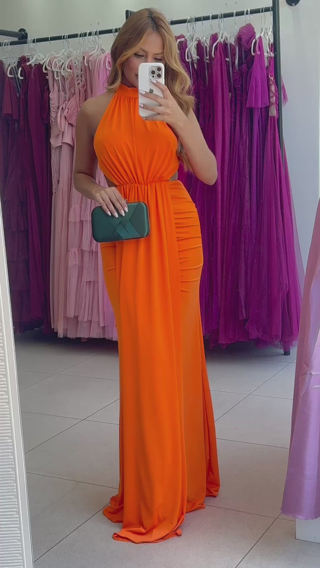 VESTIDO GRÉCIA COSTAS NUA