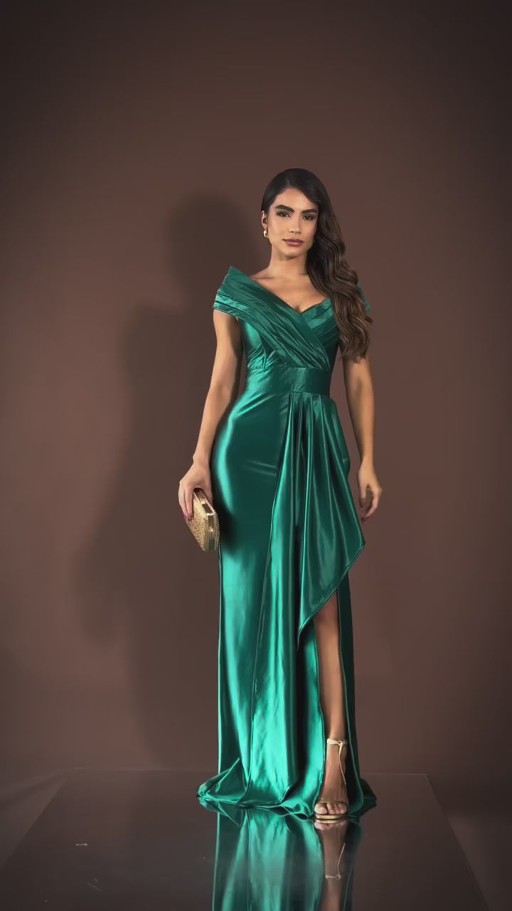 VESTIDO ELKE COM CALDA ATRÁS