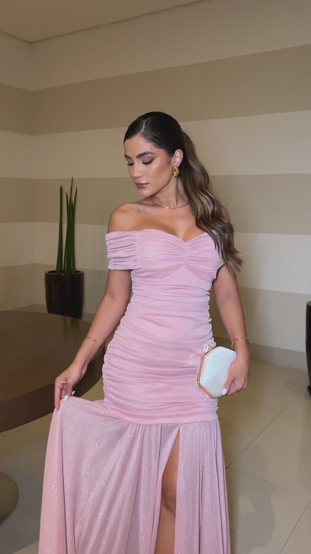 VESTIDO SEREIA OMBRE