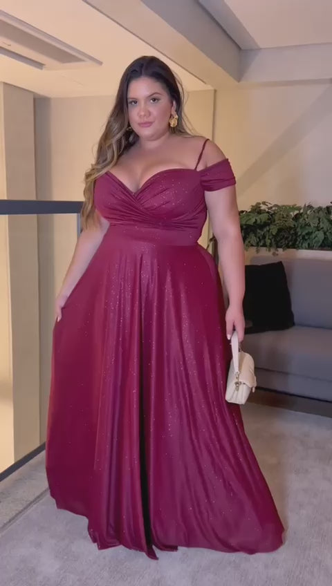 VESTIDO OMBRE PLUS