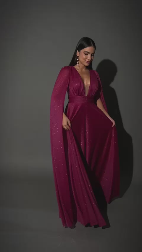 VESTIDO SAFIRA CAPA