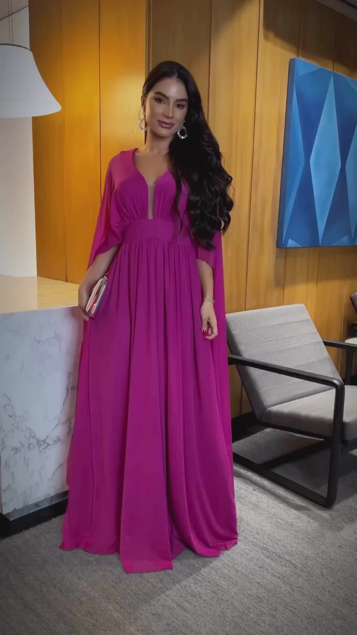 Vestido Capa