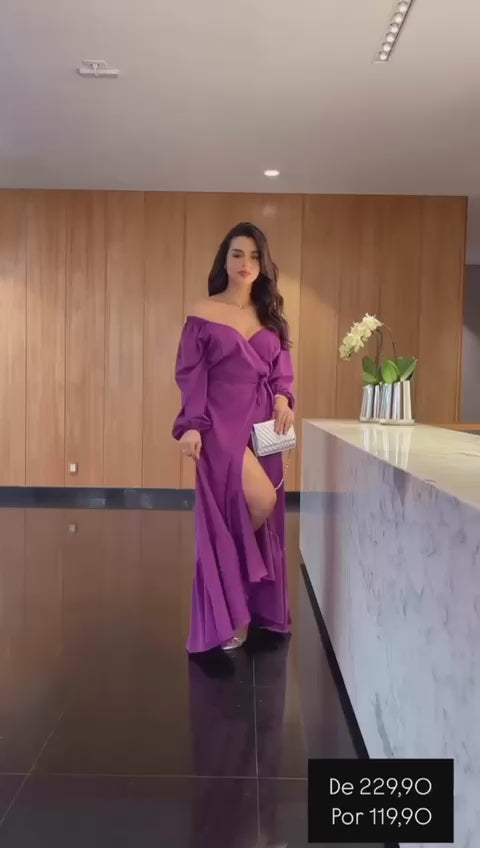 VESTIDO ENVELOPE