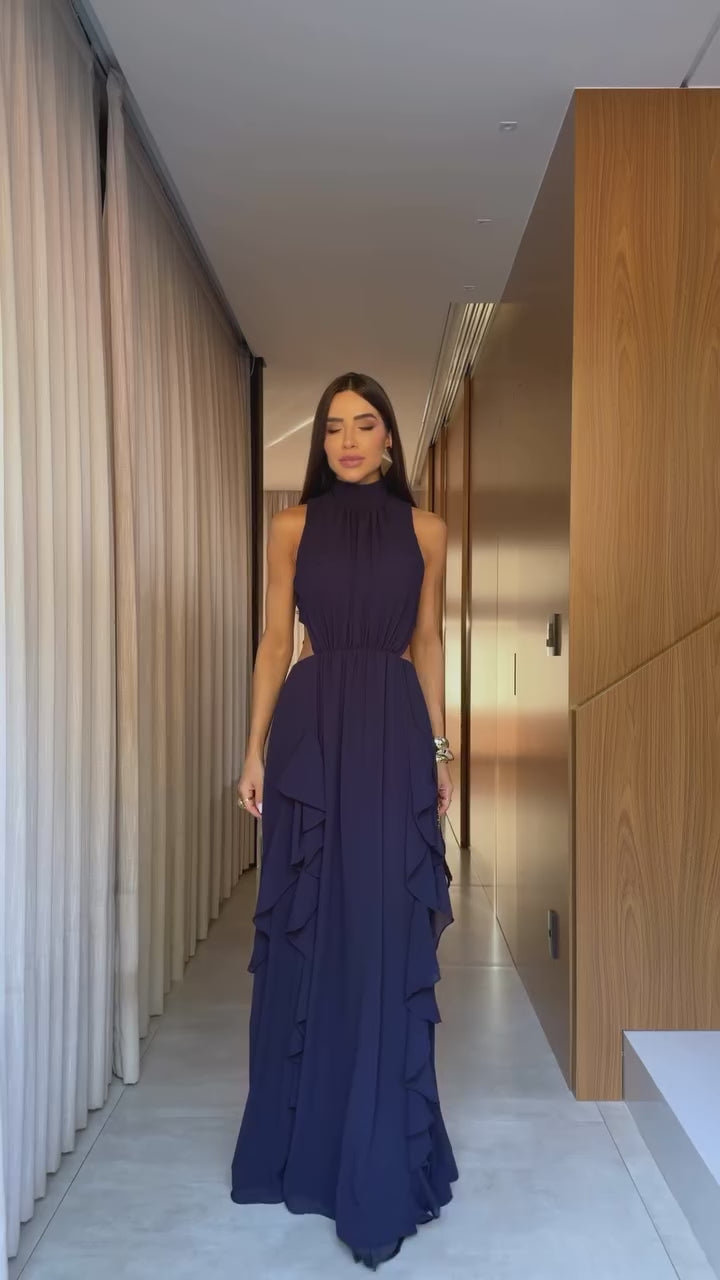 Vestido Mariana Costas Aberta
